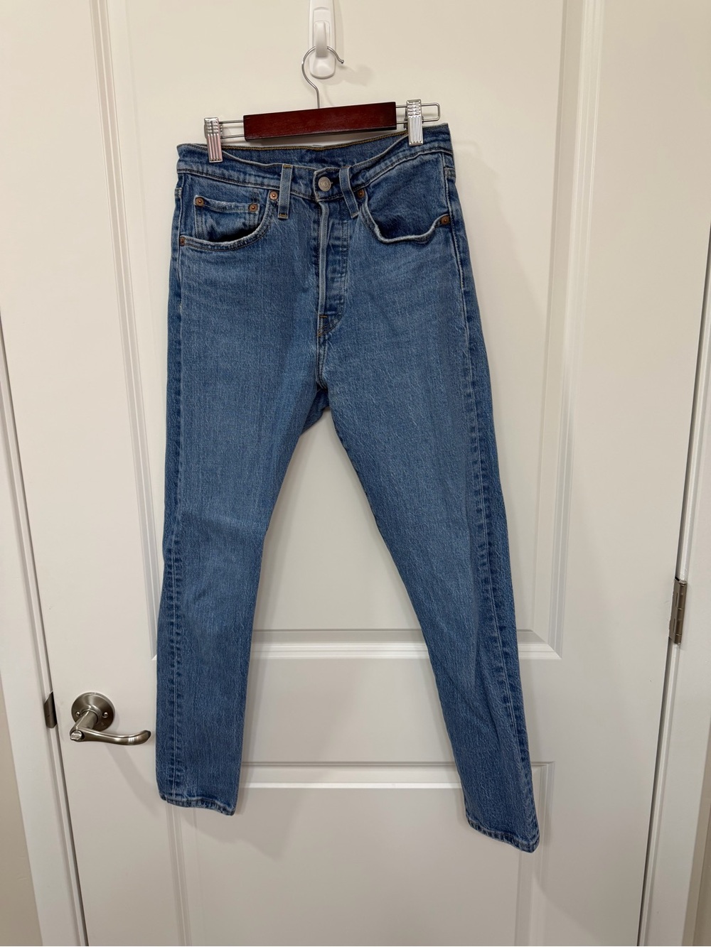 Classic Women’s Levi’s Straight-Leg Jeans